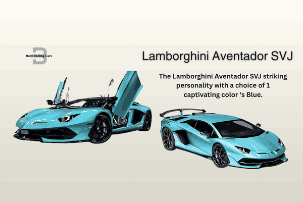 Blue Lamborghini Aventador SVJ roaring on frozen Alaska lake 2025 – Best Racing Car