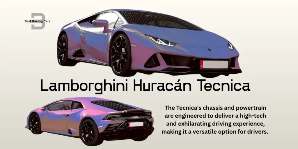 Lamborghini Huracán Tecnica kicking up dust in Arizona desert