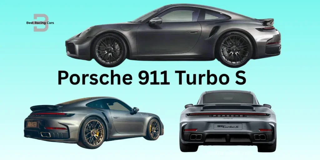 Porsche 911 Turbo S parked in downtown Phoenix skyline