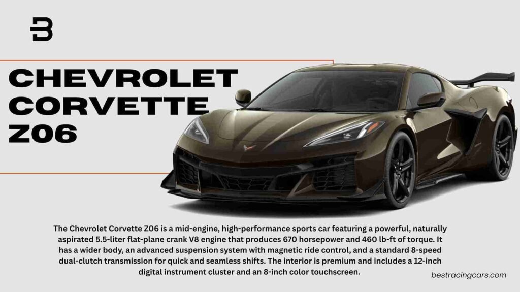 Chevrolet Corvette Z06 – One of the best racing cars in Maine 2025