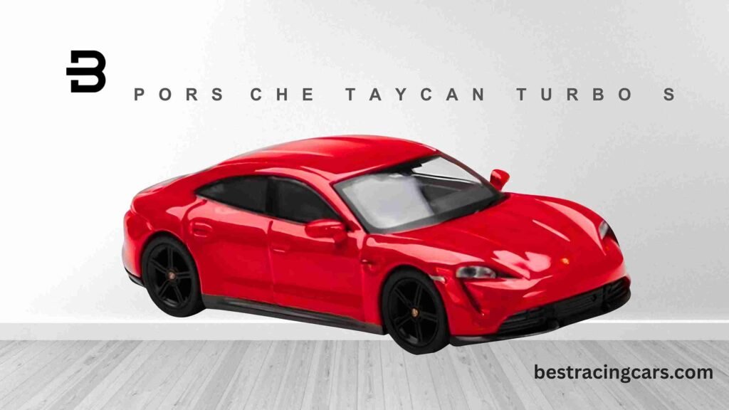 Porsche Taycan Turbo S electric sports car, a high-performance contender for Connecticut's best racing cars.