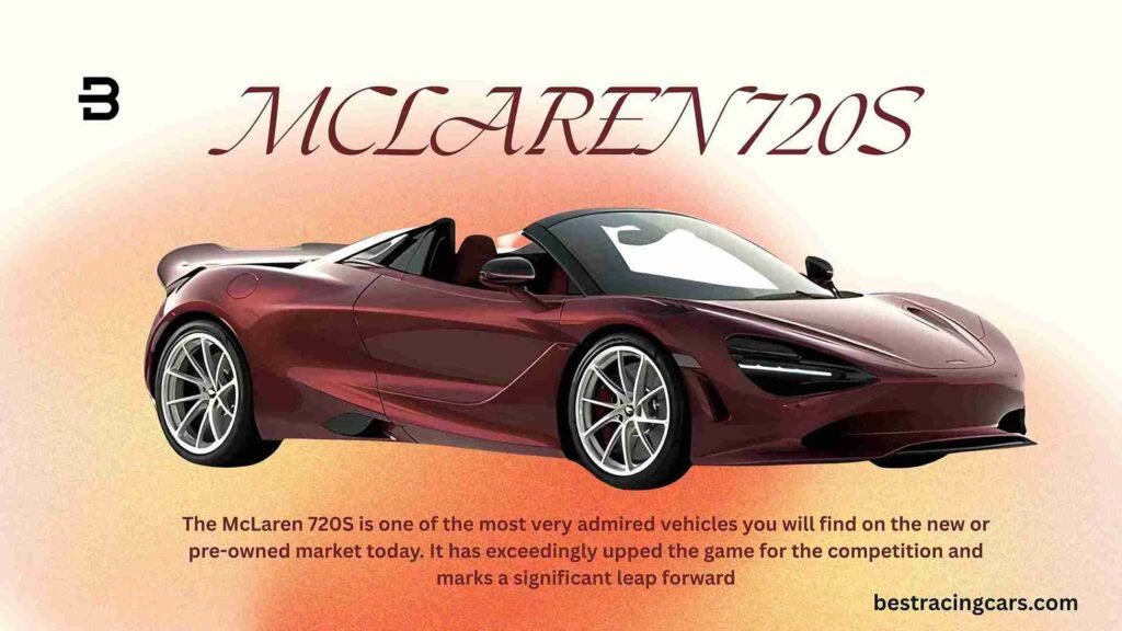 McLaren 720S supercar in a dynamic front-side view.