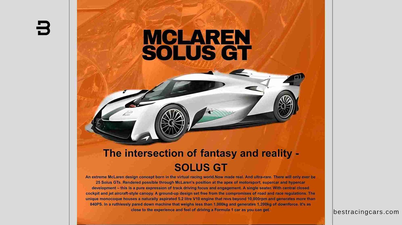 McLaren Solus GT Electric Concept 2025