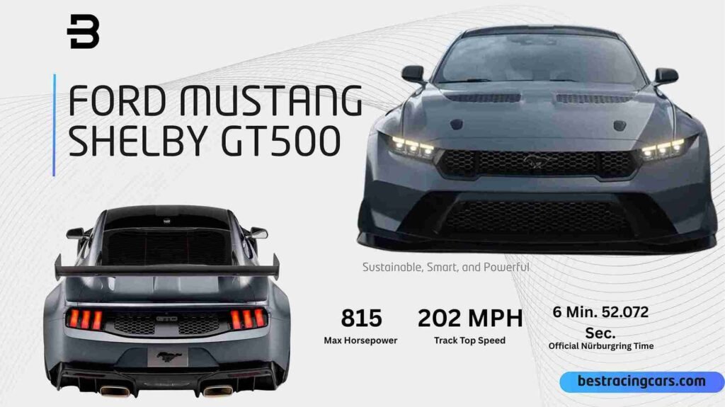 Ford Mustang Shelby GT500 – Iconic racing car in Louisiana 2025