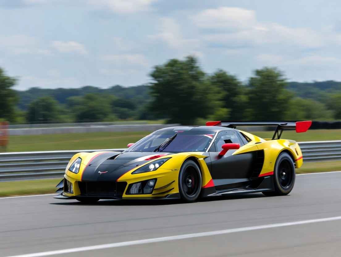 Chevrolet Corvette ZR1 best racing car Minnesota USA 2025 on track