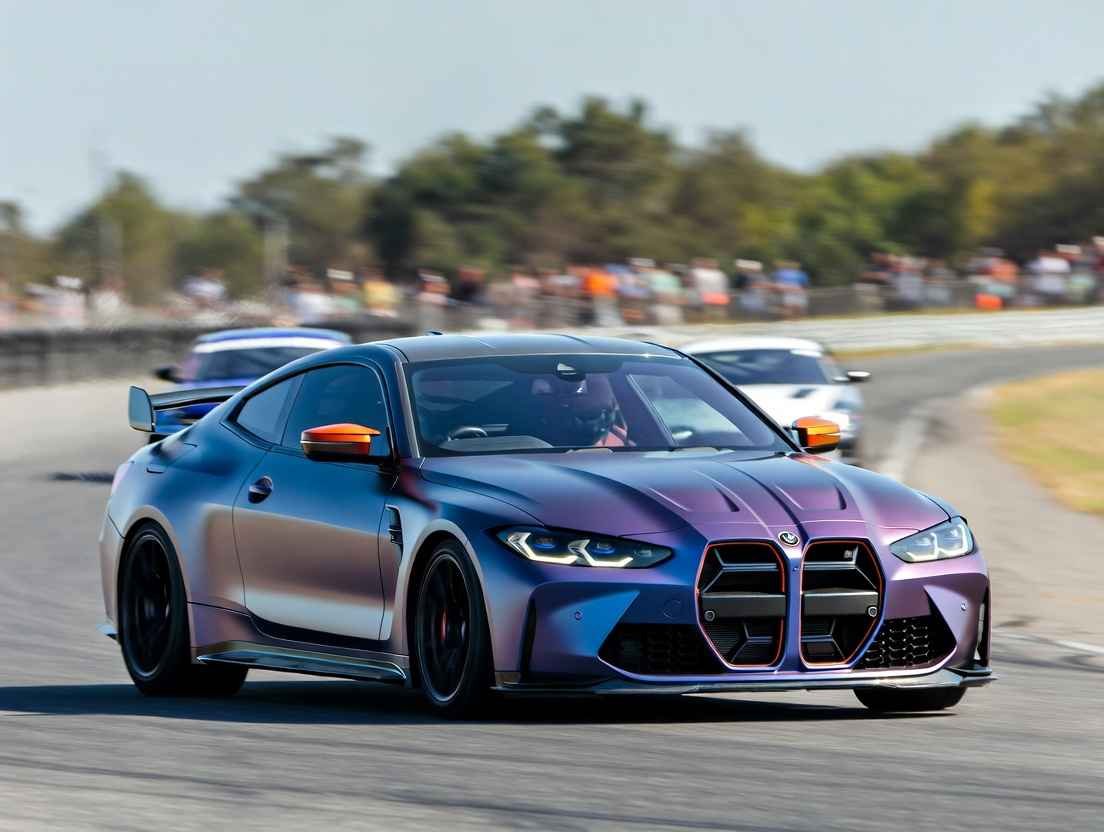 BMW M4 Competition xDrive last of top 5 best racing cars Mississippi USA 2025 on track