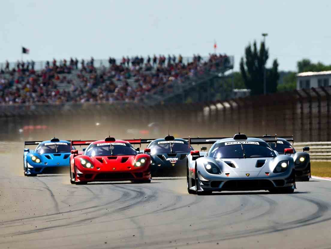 Top 5 best racing cars 2025 racing side by side on track
