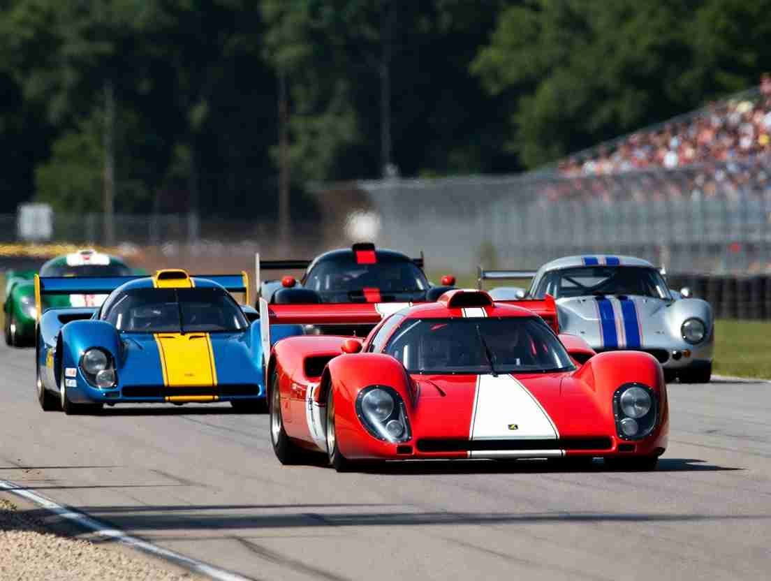 Top 5 greatest racing cars battling on Michigan racetrack 2025