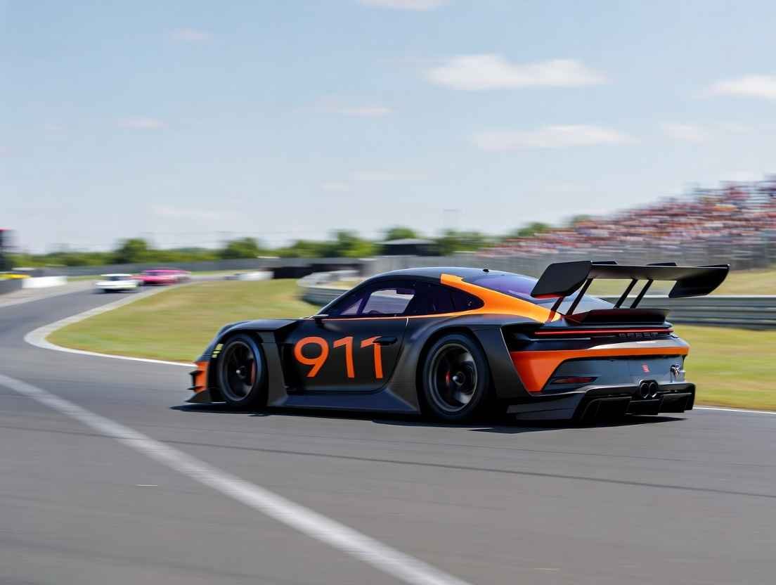 Porsche 911 GT3 one of top five best racing cars Minnesota USA 2025 on track