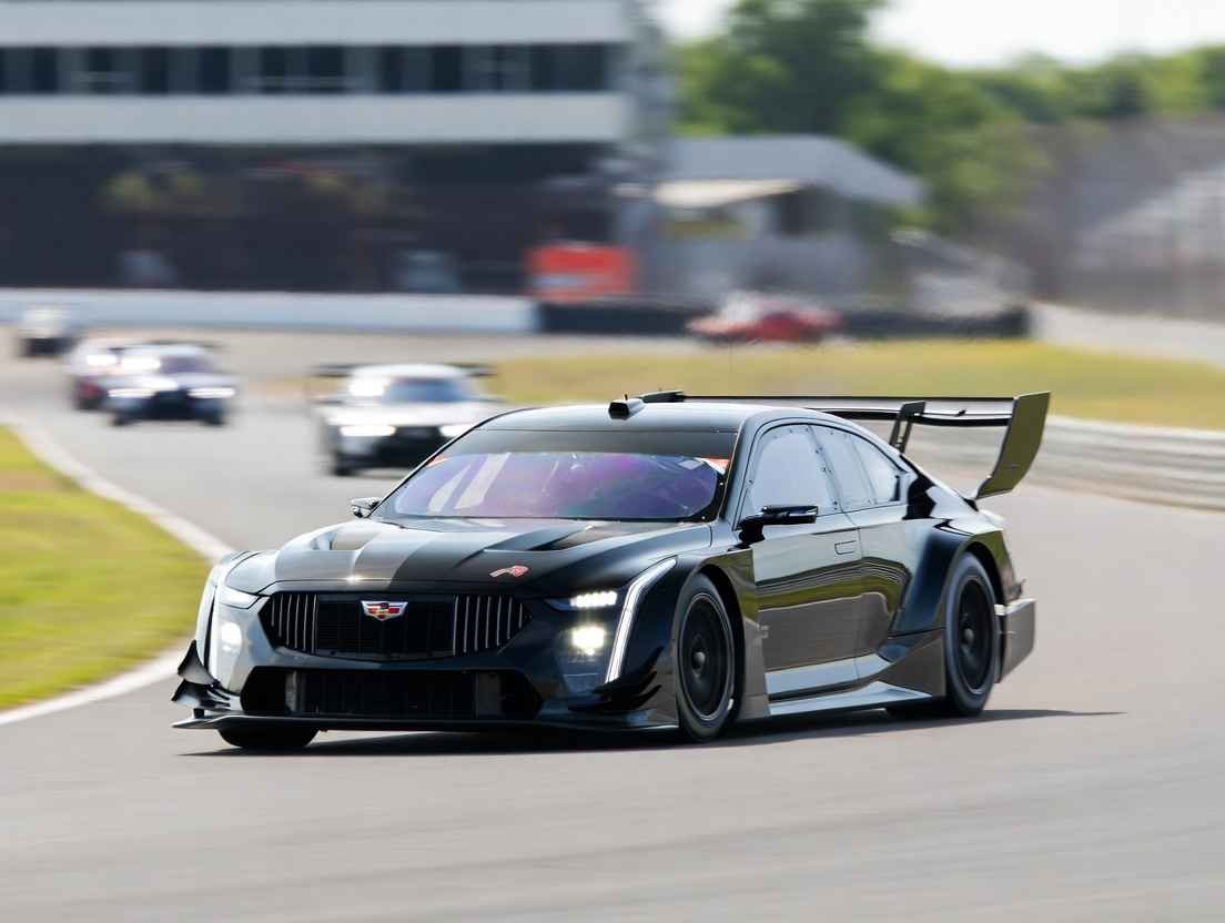 Cadillac CT5-V Blackwing one of top 5 best racing cars in Missouri United States 2025 track action