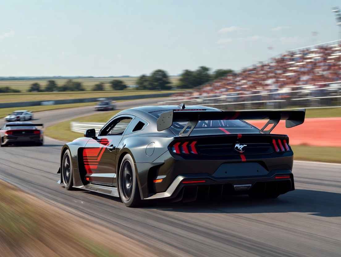 Ford Mustang Dark Horse muscle energy top 5 best racing cars in Nebraska United States 2025 on track