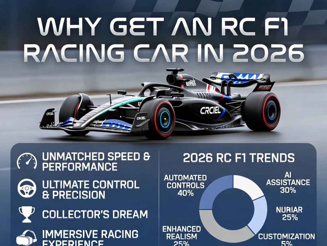 Benefits of an RC F1 racing car in 2026: High-speed remote control Formula 1 models with 60+ mph performance, authentic details, and growing hobby trends.