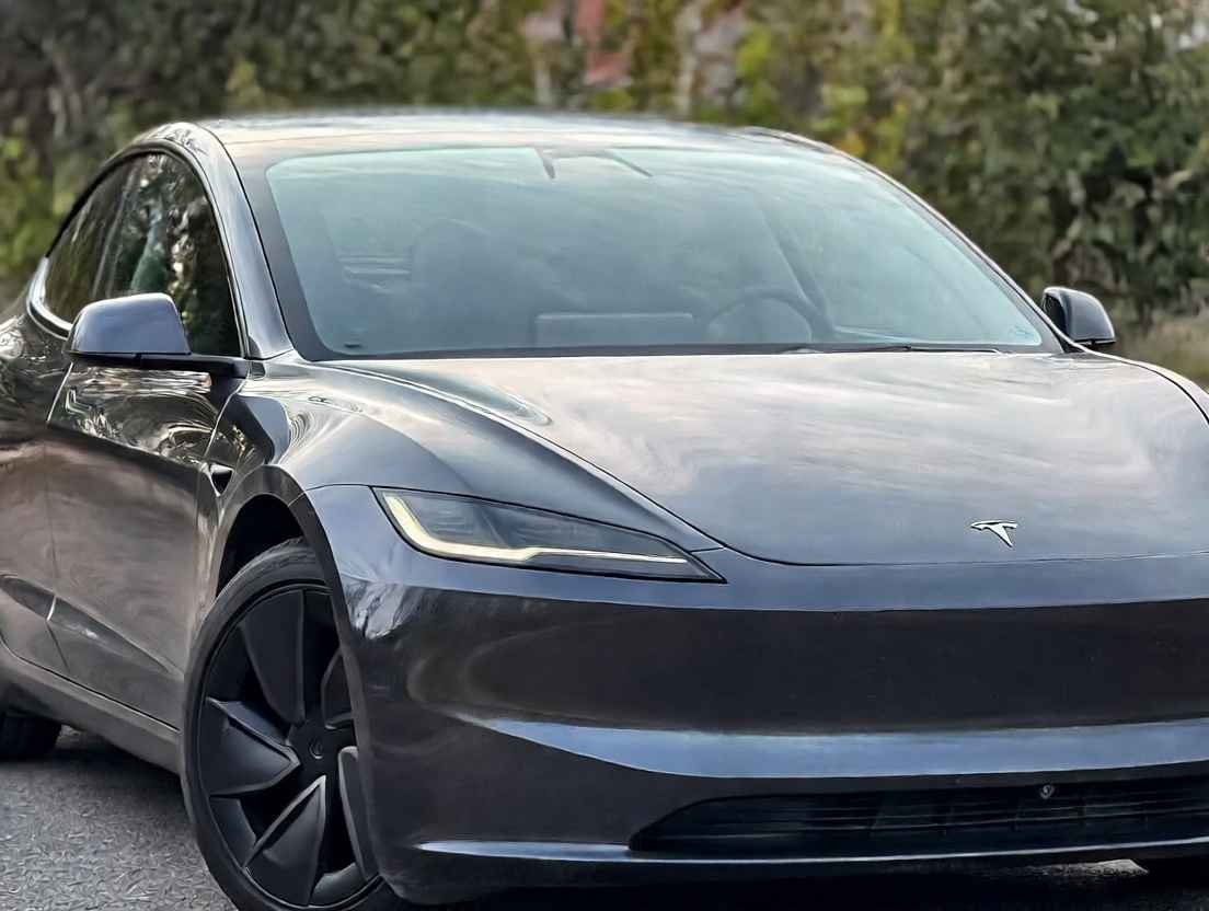 Tesla Model 3 Highland 2.0 2026 Refresh – Best performance electric car for US drivers front view