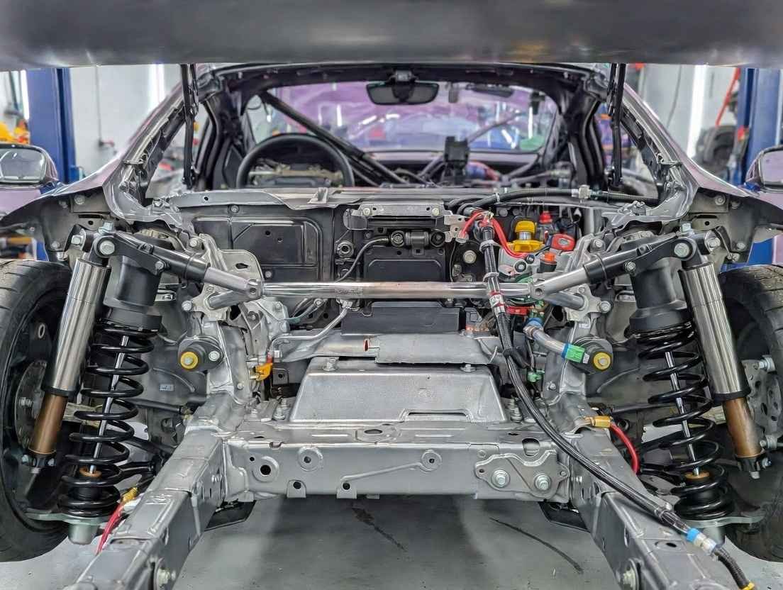 2026 Porsche 911 GT3 RS undercarriage chassis and suspension setup – ultimate track handling precision USA