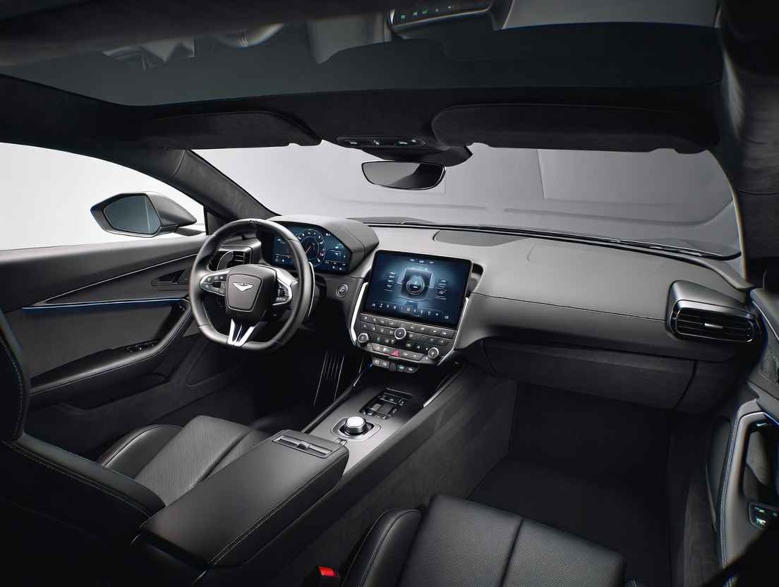 Aston Martin Vantage 2026 interior – Modern cabin technology & dashboard USA