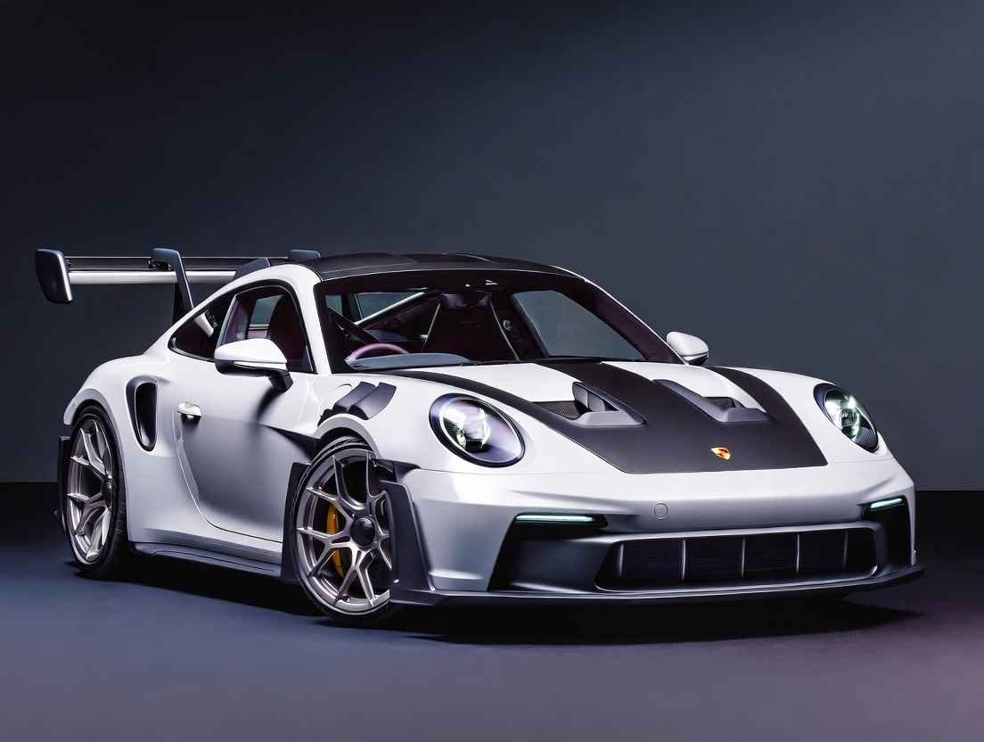 White 2026 Porsche 911 GT3 RS front view – high-performance track car review, specs and price in the USA