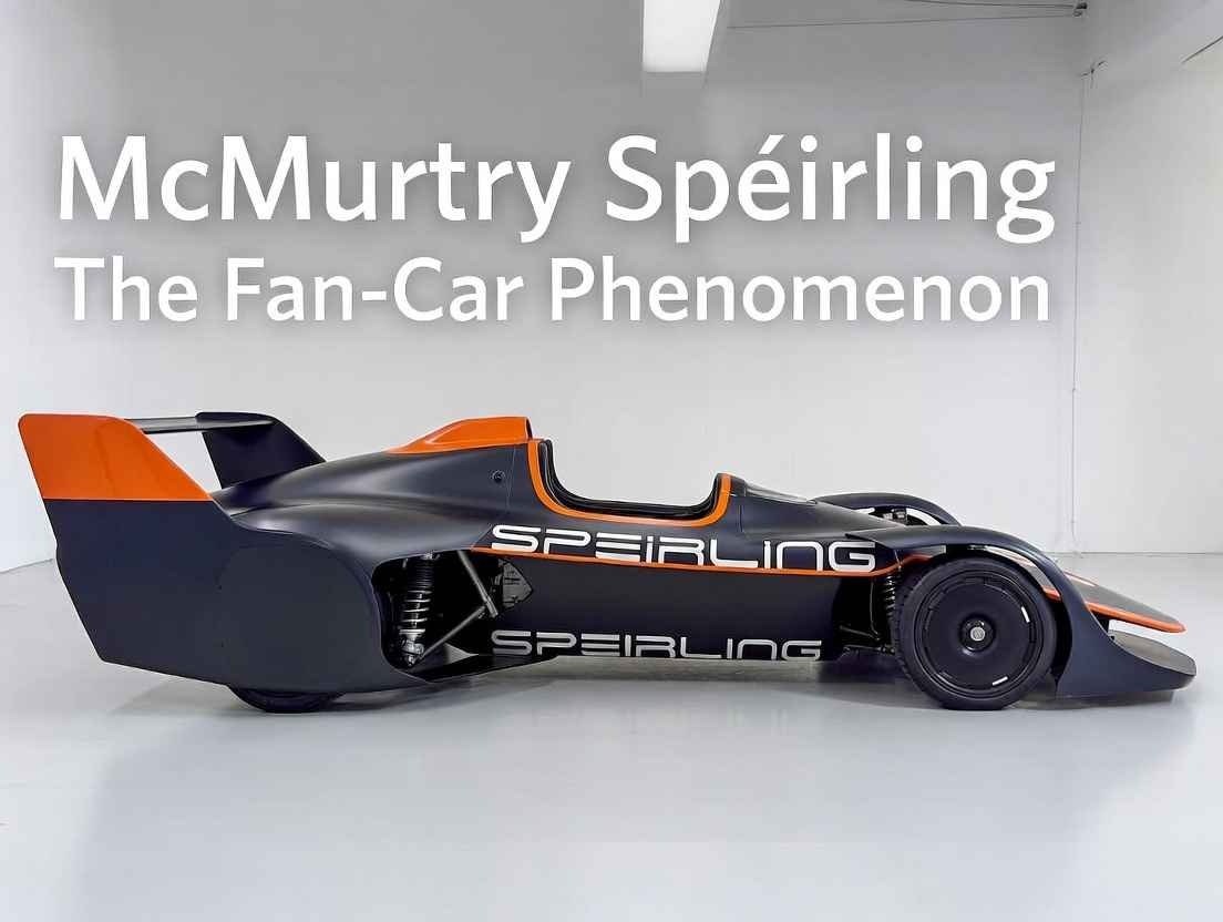 McMurtry Spéirling fan-car 2026 – The Fan-Car Phenomenon hypercar side view
