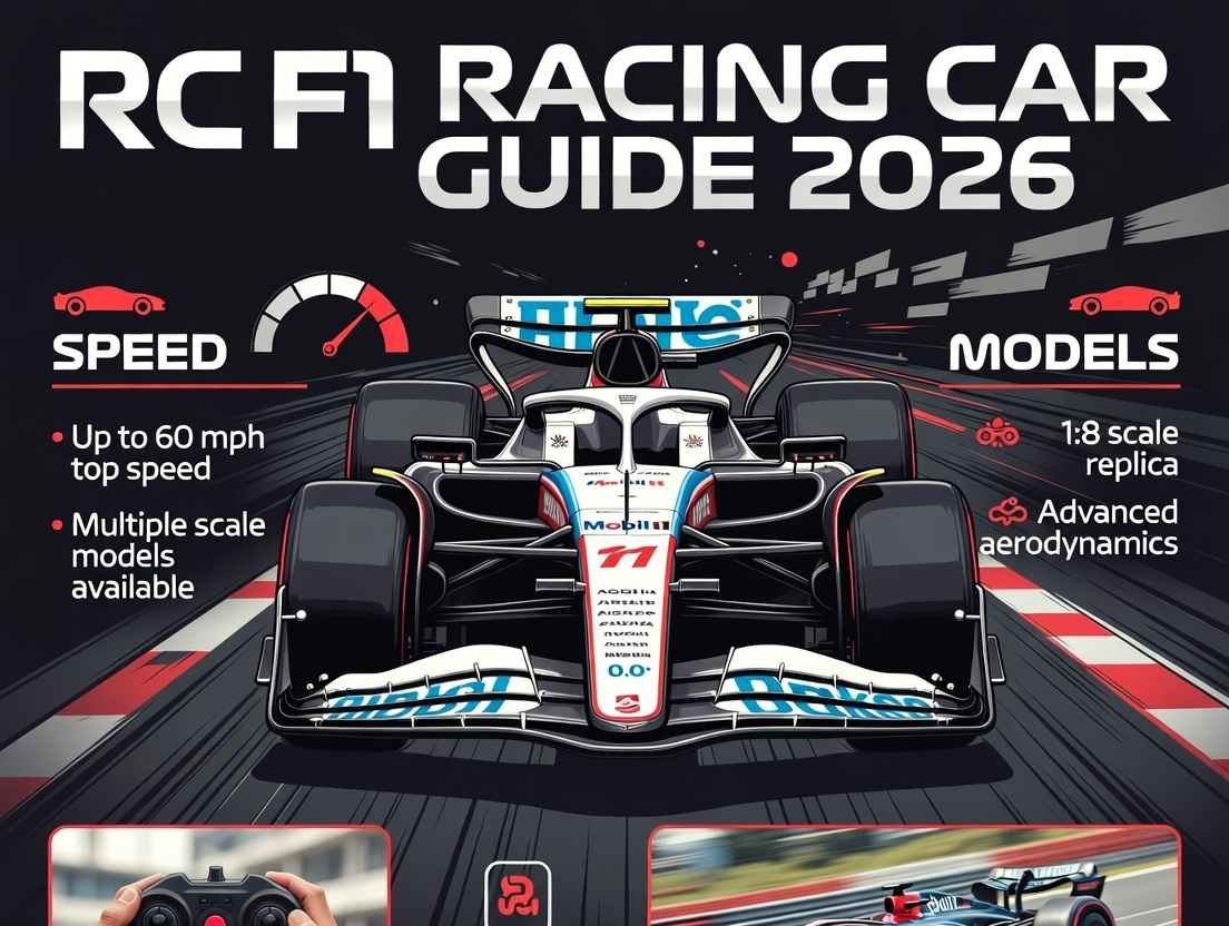 High-speed RC F1 racing car in action: 2026 guide featuring remote control Formula 1 models with realistic aerodynamics and 30–50 mph performance.